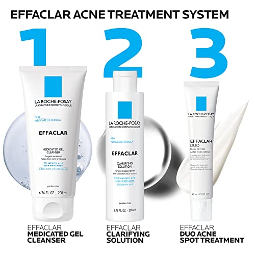 La Roche-Posay Effaclar Dermatological 3 Step Acne Treatment System La Roche-Posay