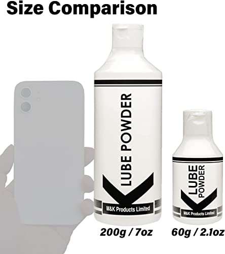 K Lube Powder 7oz / 200g, Made in UK KLUBEPOWDER