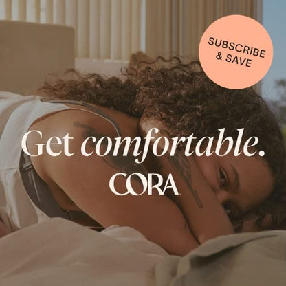 Cora Organic Applicator Tampon Multipack | 18 Regular & 18 Super Absorbency