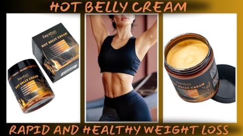 Hot Cream for Belly Fat Burner, Body Cream for Thighs, and More - Targets Cellulite 
