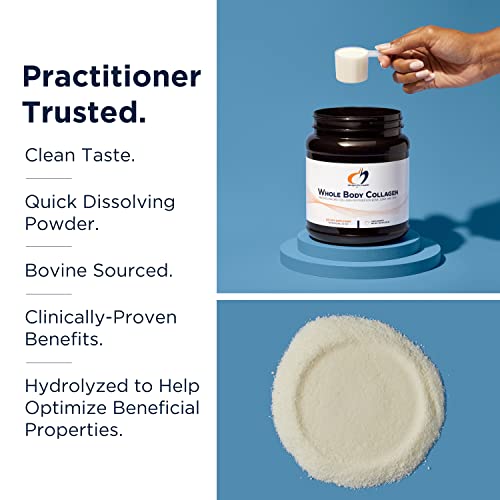 Designs for Health Whole Body Collagen Powder - Pure Collagen Peptides Supplement for Bone, Skin + Joint Support - Flavorless Drink Mix for Water, Shakes + Smoothies (30 Servings / 390g)