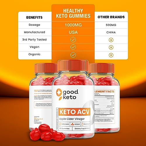 (5 Pack) Good Keto ACV Gummies - Official - Keto Good ACV Advanced Formula Plus Rillvo