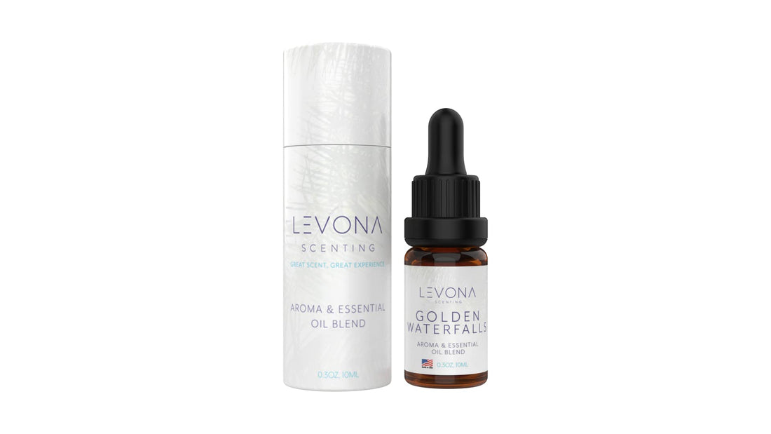 Levona Scent Pure Essential Oils for Diffusers for Home, Hotel & Office - Golden Waterfalls