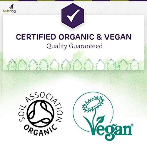 Award Winning Vegan Pea Protein Powder - Organic & Pure - Canadian Peas - No Soy, No Gluten NutriZing