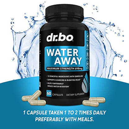 Water Pills Diuretics for Water Retention - Natural Water Away Pills Herbal Diuretic Supplements