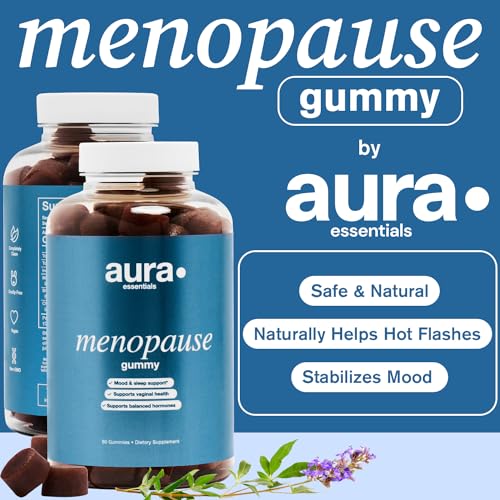 Aura · Essentials Menopause Gummy Supplements with Magnolia Bark Extract for Multi-Benefit Relief Aura · Essentials