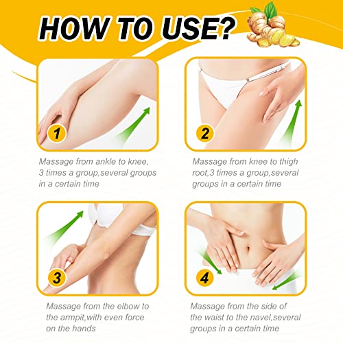 ALIVER Fat Burning Cream Lose Weight Fast for Women, Ginger Slimming Hot Cream That ALIVER