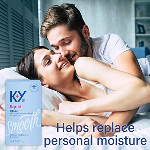 K-Y Liquid Personal Water Based Lubricant, 2.5 oz K-Y