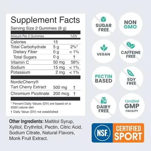 humanN SuperBeets Sport & Tart Cherry Gummies