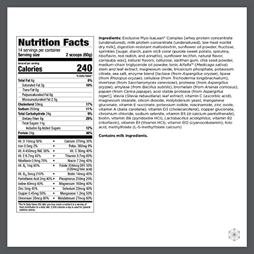 Isagenix IsaLean Shake - Meal Replacement Protein Shake Supports Healthy Weight & Muscle Isagenix