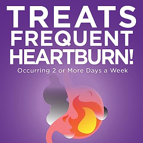 Amazon Basic Care Omeprazole Delayed Release Tablets 20 mg, Treats Frequent Amazon Basic Care