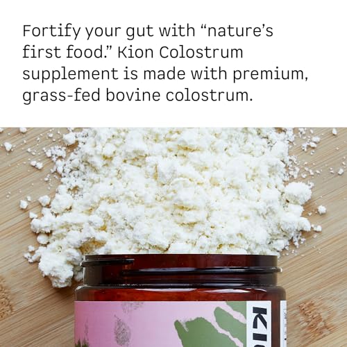 Kion Colostrum | Grass-Fed Bovine | Gut Health and Immune Support | 30 Servings Kion
