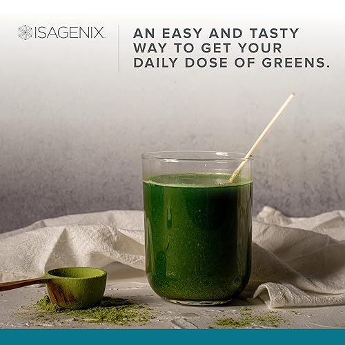 Isagenix Greens - 2 Servings of Vegetables Per Scoop - A Superfood Experience Isagenix