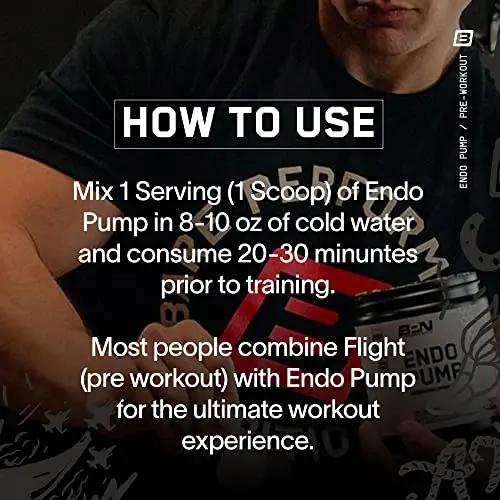 BARE PERFORMANCE NUTRITION, BPN Endo Pump Pre-Workout Muscle Pump Enhancer BARE PERFORMANCE NUTRITION