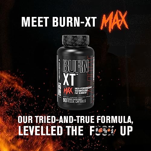 Jacked Factory Burn-XT Max - High-Performance Thermogenic Fat Burner & Appetite Suppressant Jacked Factory
