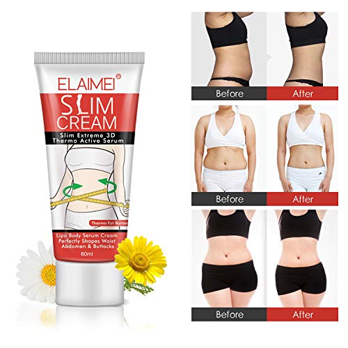 Hot Cream Belly Fat Burner (2 pack), Fat Burning Cream for Stomach, Legs, Abdomen ELAIMEI