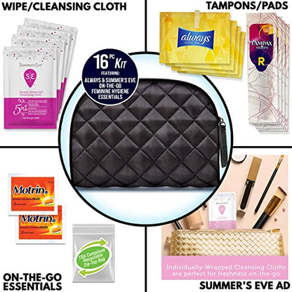 Convenience Kits International Women’s “On-The-Go” Feminine Care Travel Essentials Featuring