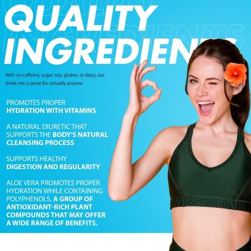 Yes You Can! Organic Aloe Vera Drink Mix - Super Greens Powder - Energy Drink Powder Yes You Can!