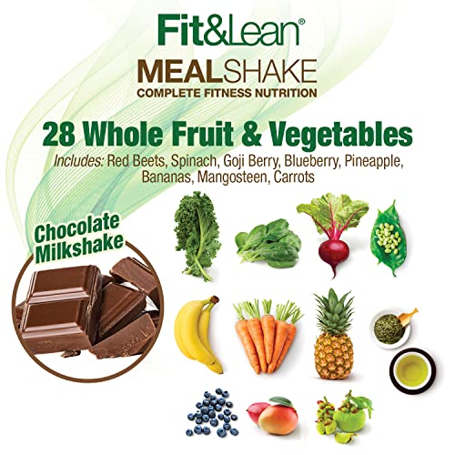 Fit & Lean Meal Shake, Fat Burning Meal Replacement, Meal Replacement with Protein