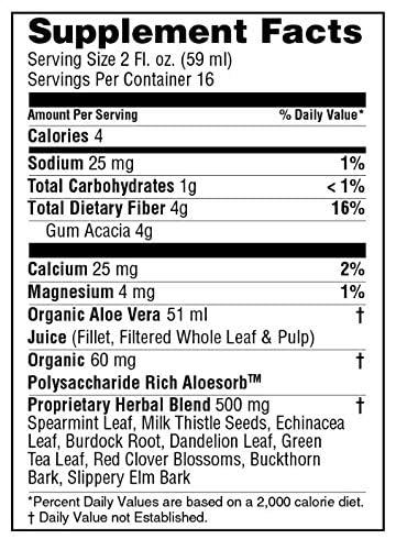 Lily Of The Desert Aloe Vera Detox Formula Lily Of The Desert