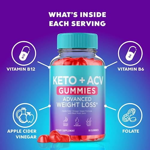 Keto Blast Gummies, Maximum Strength, Advanced Formula, 60 Capsules (3 Bottles) Huge Nutra