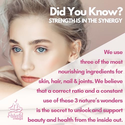 HYBRID HERBS – Plant Based Collagen Powder - Anti Aging Supplement for Skin, Wrinkles Hybrid Herbs