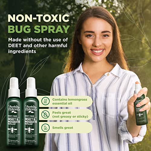 Deet-Free Insect & Mosquito Repellent Pack of 2 (8 oz) – Nice Smelling