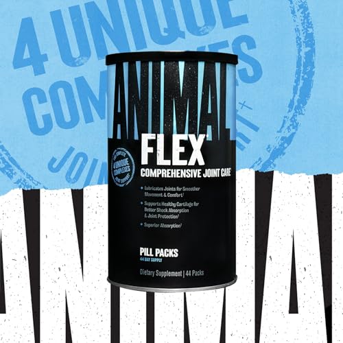 Animal Flex –Complete Joint Support Supplement – Contains Turmeric Root Curcumin Animal