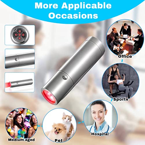 Infrared Light Therapy Wand for Powerful Infrared Light Therapy Red Light，grey-sdt-11 ApuroexRed