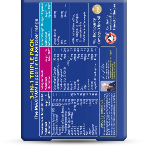 Jointace Vitabiotics Max, 84 Count (Pack of 1) Vitabiotics