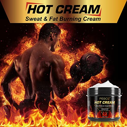 Hot Sweat Cream, Fat Burning Cream for Belly, Natural Sweat Enhancer Cream for Men Mcukv