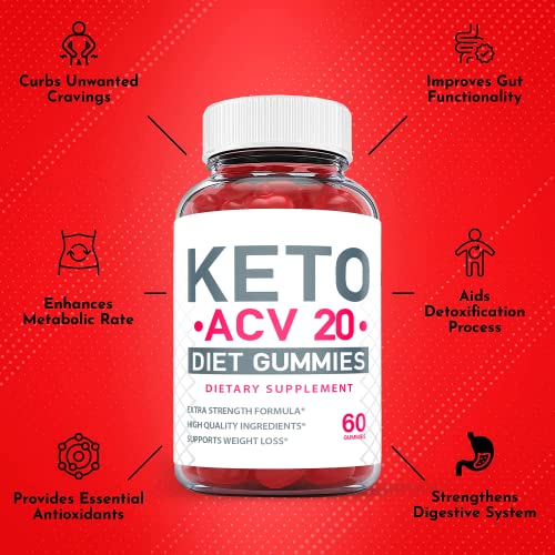 Keto ACV 20 Gummies - Keto ACV 20 Gummies, Keto ACV 20 Ketosis Gummies with Apple Ark Labs