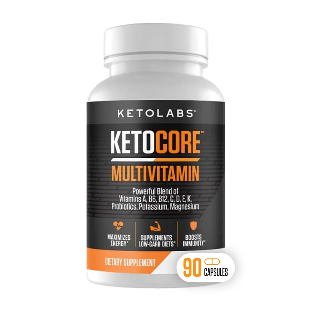 Ketolabs Ketocore Keto Vitamins | Keto Multivitamin for Men & Women | Keto Supplements