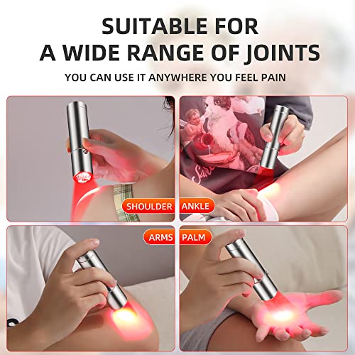 Infrared Light Therapy Wand for Powerful Infrared Light Therapy Red Light，grey-sdt-11 ApuroexRed