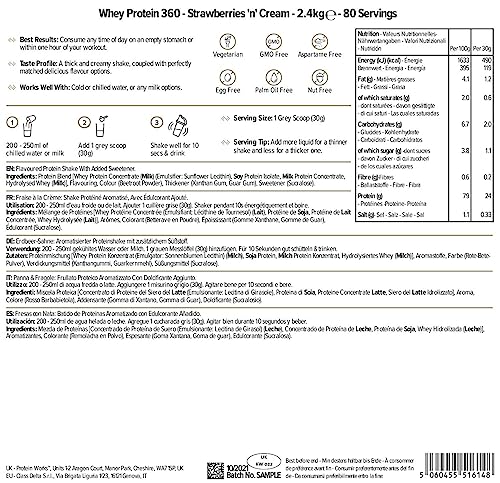 Protein Works - Whey Protein 360 | Premium Whey Shake | Whey Protein Powder Blend Protein Works