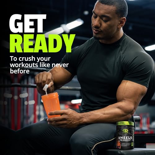 Larry Wheels' Pre Workout - Energy Drink Powder - Pre Workout Powder for Men & Women