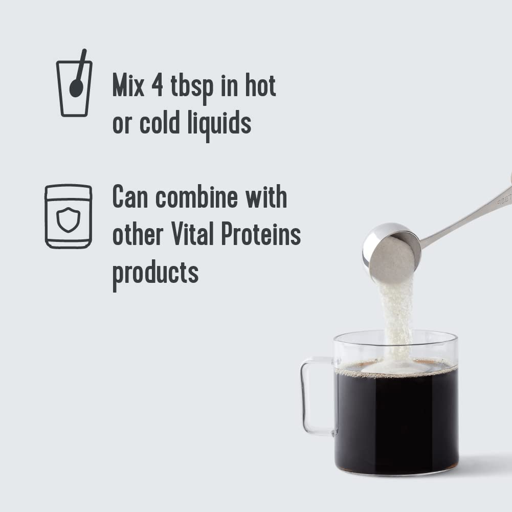Vital Proteins Collagen Peptides Powder, Promotes Hair, Nail, Skin, Bone and Joint Health Vital Proteins