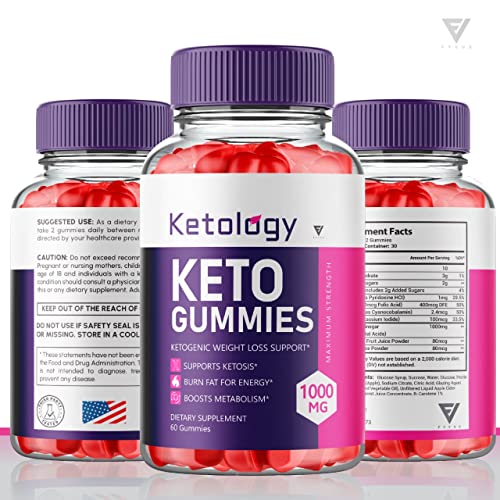 Ketology Keto ACV Gummies Advanced Weight Loss Ketosis Supplement, Ketology Keto Fyvus