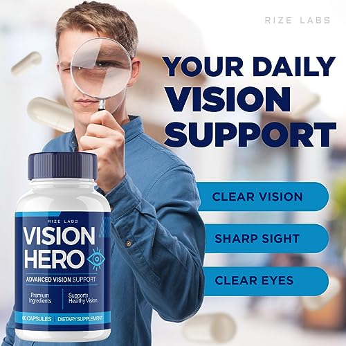 (5 Pack) Vision Hero Capsules - Vision Hero Eye Health Supplement for Healthy rize labs