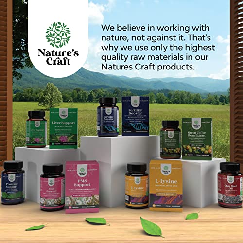 Advanced Thyroid Support for Women with Ashwagandha - Adaptogenic Thyroid Supplement Natures Craft