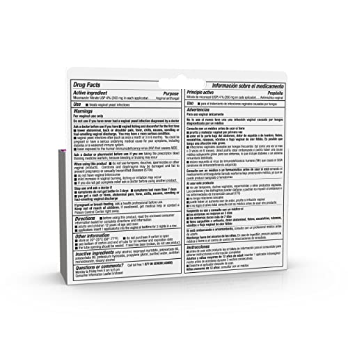 Lagicam Vaginal Yeast Infection, Antifungal 3 Day Miconazole Nitrate Treatment Cream, Relief for Itching LAGICAM V