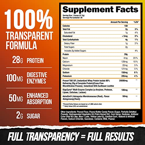 ALPHA LION Superhuman Whey Protein Powder, Great Tasting Pure Whey Protein Isolate ALPHA LION