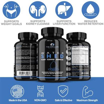 Water Pills Diuretic Water Retention, Liver Detox, Kidney Cleanse, Weight, Swelling