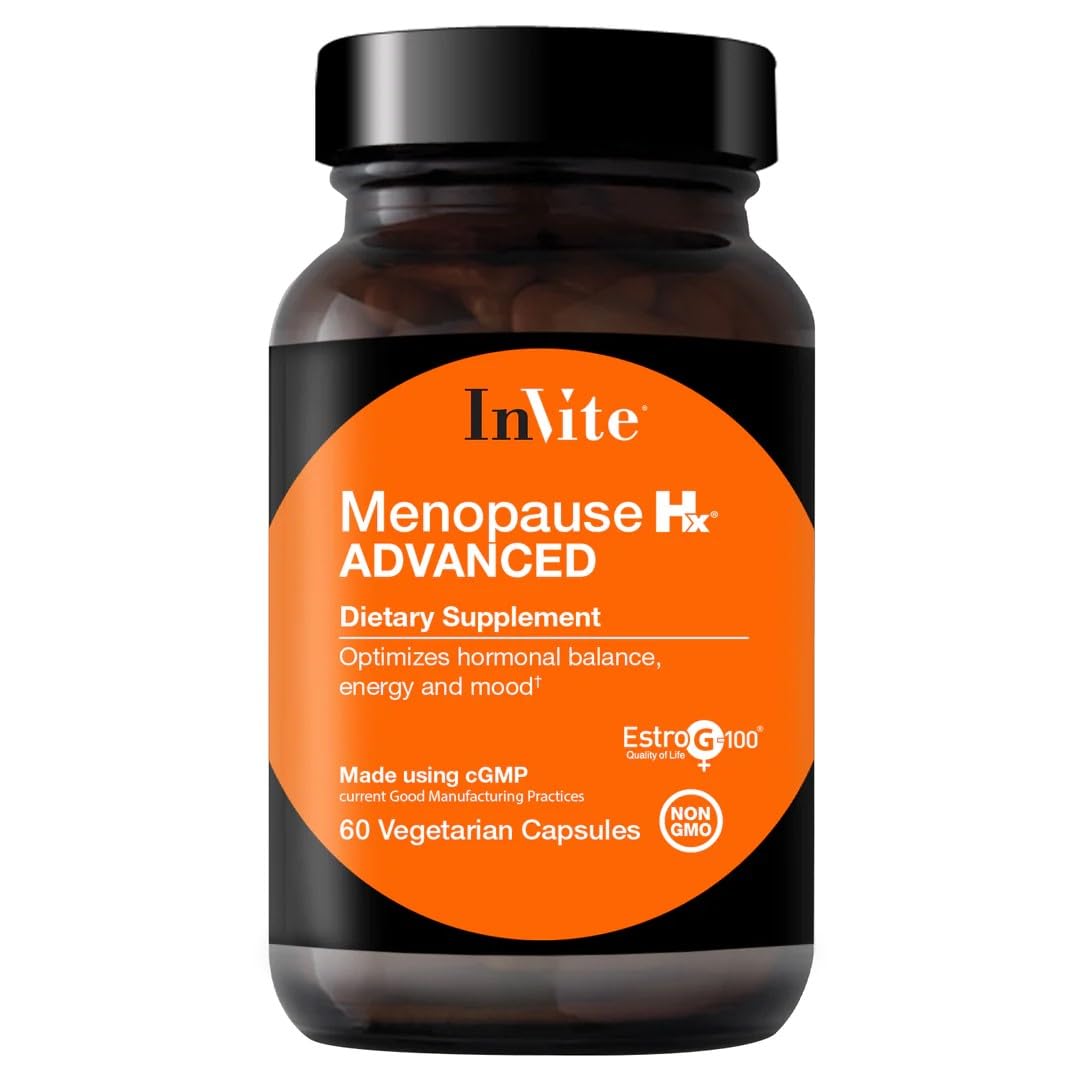 Invite Health - Menopause Advanced Hx - Optimizes Hormonal Balance, Energy, and Mood 
