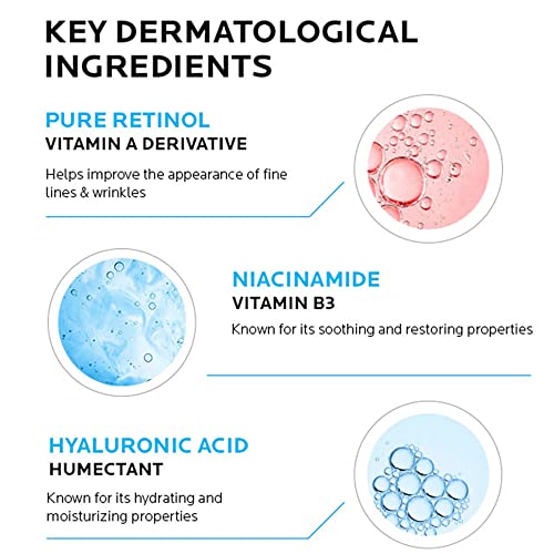La Roche-Posay Pure Retinol Face Serum with Vitamin B3. Anti Aging Face La Roche-Posay