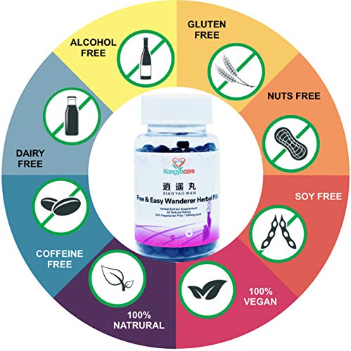 Kangyacare Xiao Yao Wan 逍遥丸- Free & Easy Wanderer Herbal Pills - Support Irregular Cycles Kangyacare