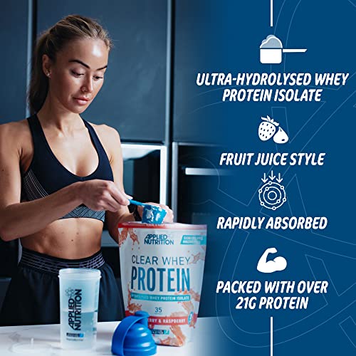 Applied Nutrition Clear Whey Isolate - Whey Protein Isolate, Refreshing High Protein Powder Applied Nutrition