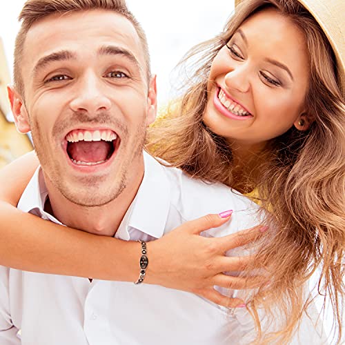 Jecanori Copper Bracelets for Women,Classic Magnetic Copper Bracelet,Valentine's Day Jecanori