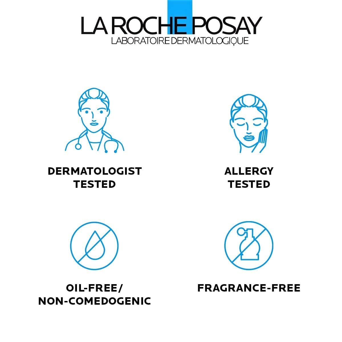 La Roche-Posay Effaclar Medicated Gel Facial Cleanser, Foaming Acne Face La Roche-Posay